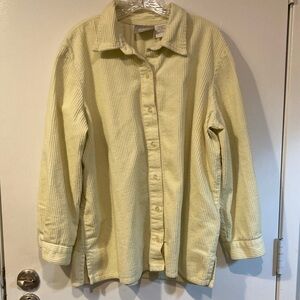 Blair Yellow Corduroy Shirt